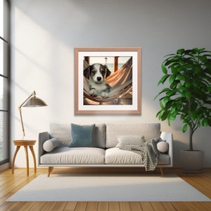 Pet portrait in A.I version