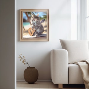 Pet portrait in A.I version