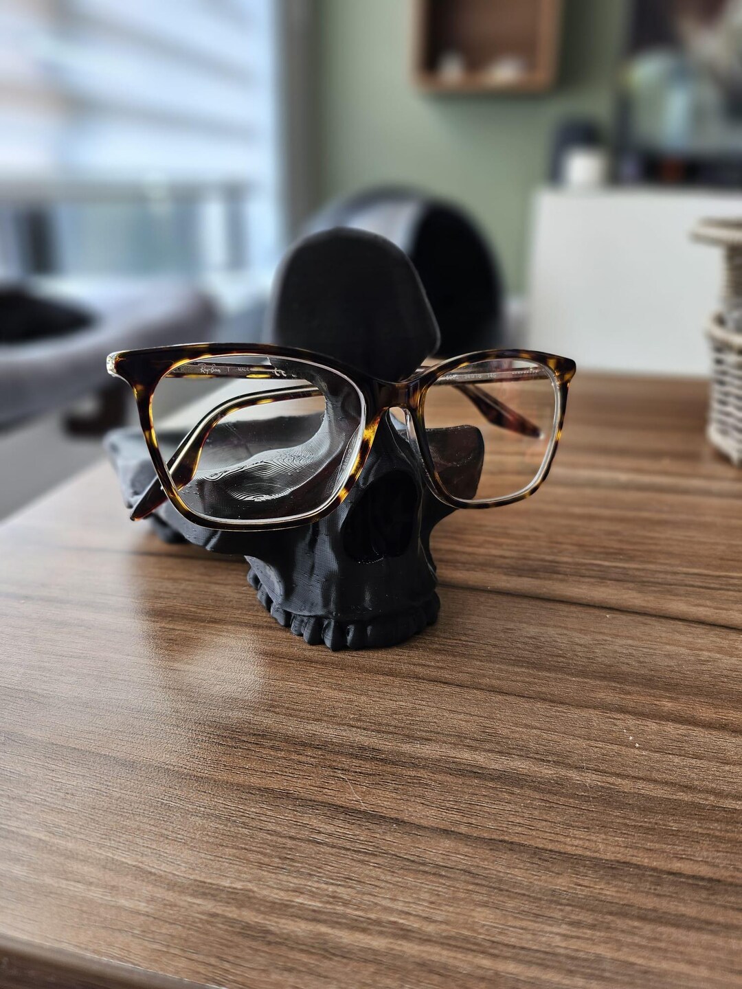 【新品未使用】bone shaped glasses holder Bone shape glass holder. -L- - sspj.0015-beige x silver