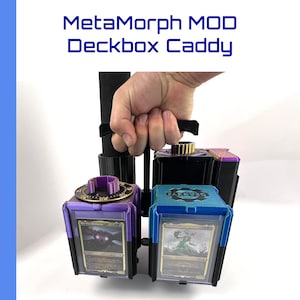 mtg card caddy Single 35pt ONE-TOUCH Edge and other accessories Deck Caddy Mtg - Etsy