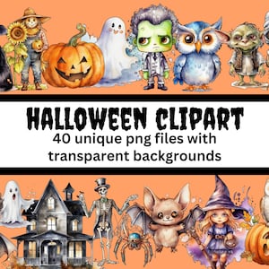 Halloween Clipart, Halloween Digital Images, Halloween Images, Halloween Images, Commercial Use