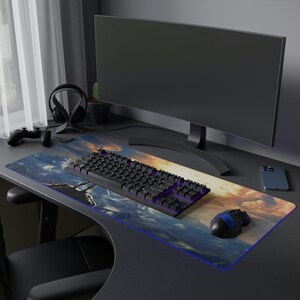 LED Gaming Mouse Pad - Breath of the Wild