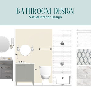Badkamerontwerp, badkamerdecoratie, badkamerinterieurontwerp, interieurontwerpservice op maat, e-design, ontwerp op maat, interieurontwerp