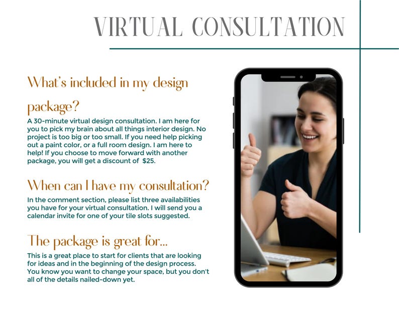 Curated visual reference: Fresh Look at 30 Minute Virtual Interior Design Consultation