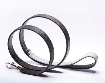 Correa para perro Signature - Cuero negro