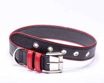 Collar para perros Signature - Cuero negro