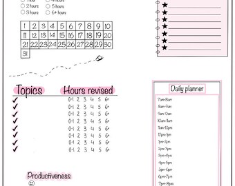 Revision Tracker/Planner
