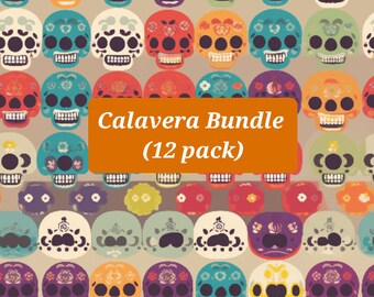 Patrón de Calaveras Descarga Instantánea