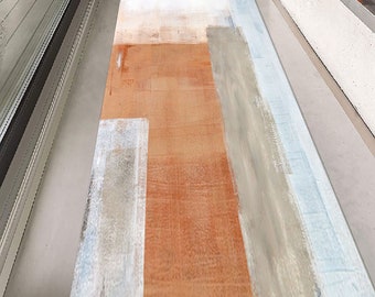 Brown Rug, Small Rug, Nursery Rug, Dining Room Rug, Non Slip Rug, Soft Tones Rug, Minimal Rug, Modern Rug, Cool Rug, Boho Rug, Trendy Rug,