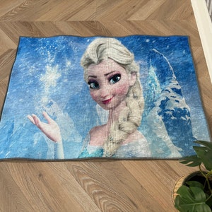 Elsa Rugs, Frozen Queen Rug, Queen Rug, Children Rugs, Dining Room Rug, Gift For The Home, Step Rug, Thin Rug, Area Rug, Bedroom Rug,