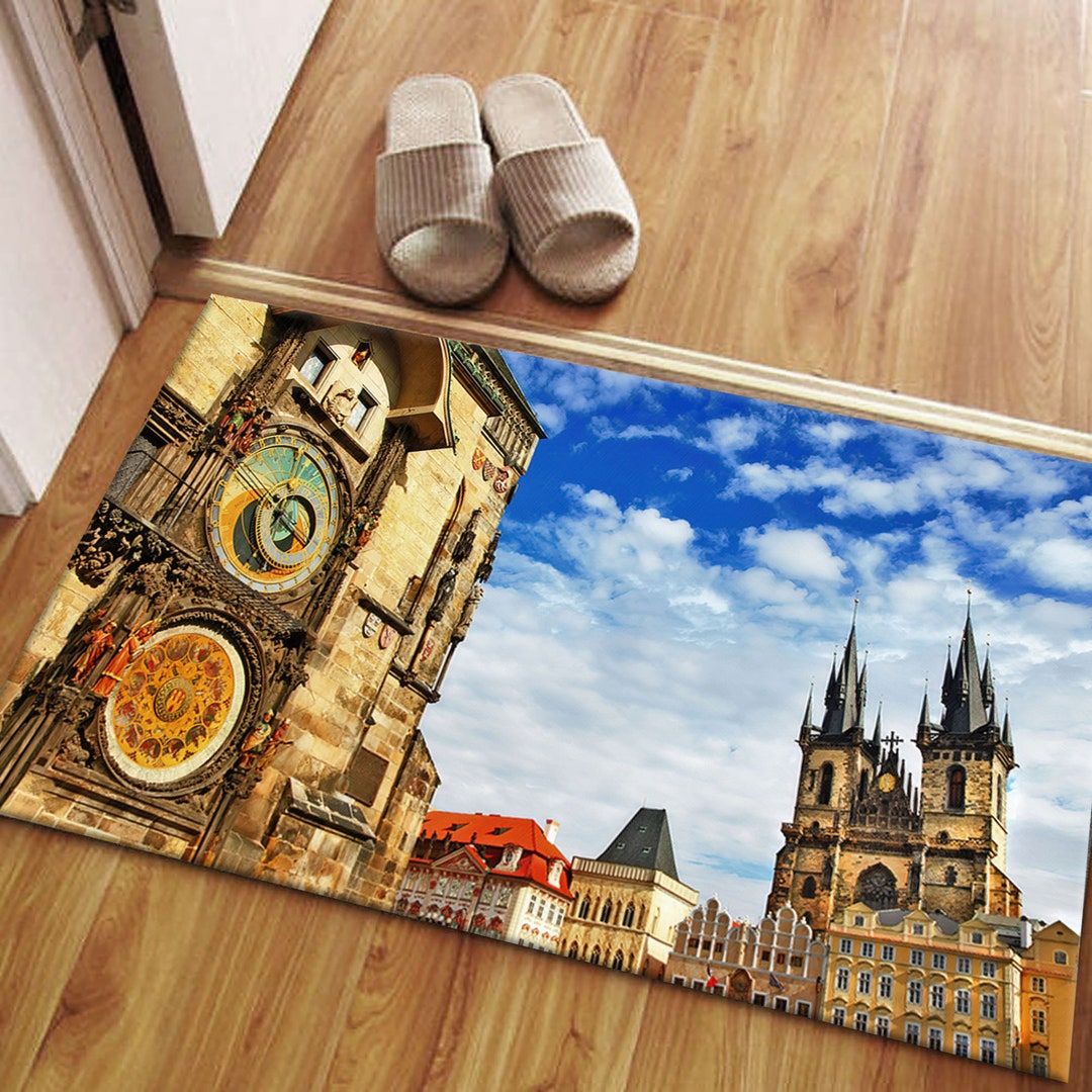 Prague City Landscape Rugs, Architecture Rugs, Prugue Rug, View Rug ...
