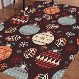 Christmas Rugs, Christmas Gift Rugs, Xmas Gift Rugs, Modern Rugs, Personalized  Rug,3D Printed Rug, Thick Rug, Pattern Rug, Colorful Rug,