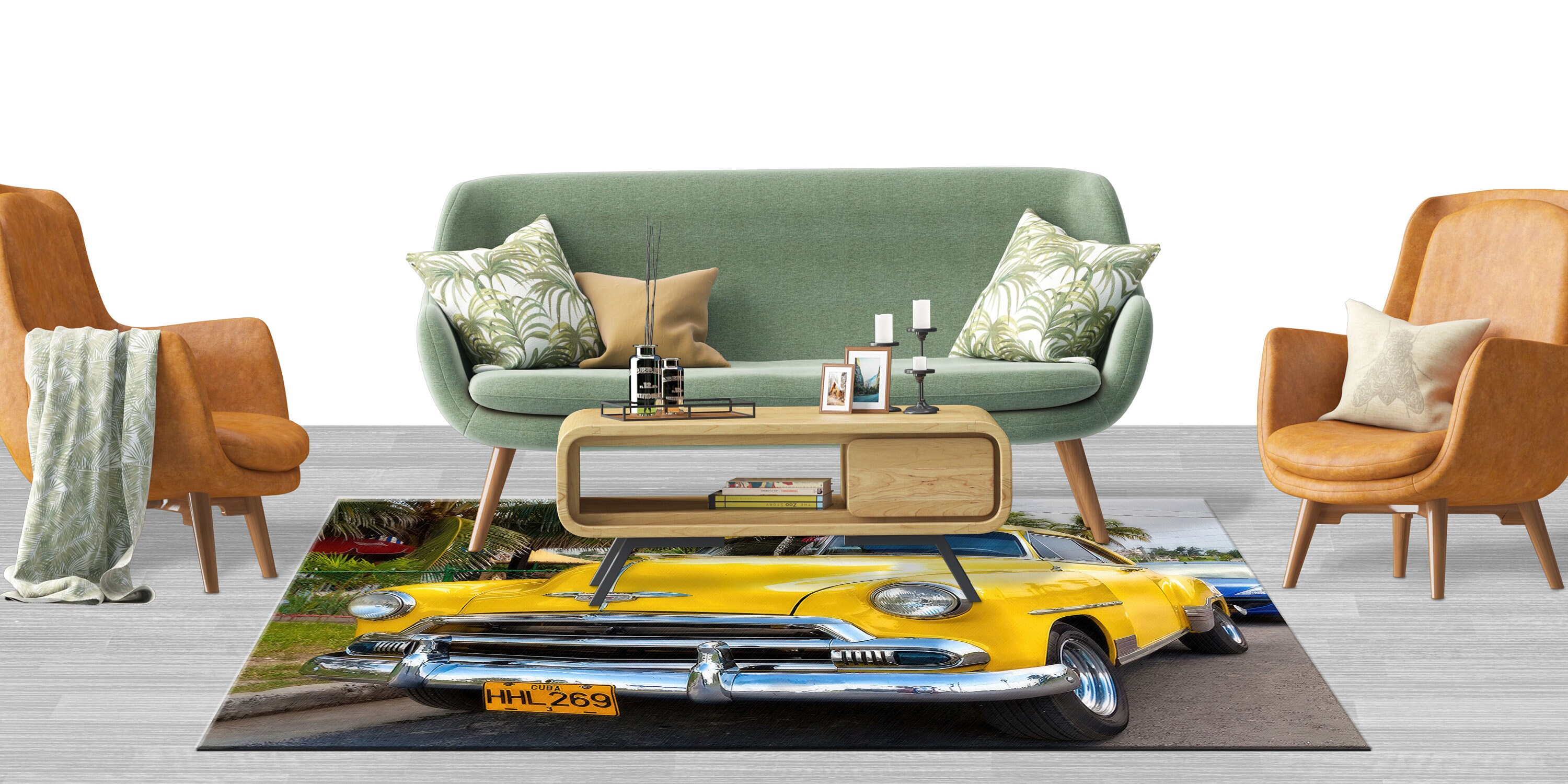 Vintage Car Rug Retro Car Rugs Old Car Rug Car Rug - Etsy