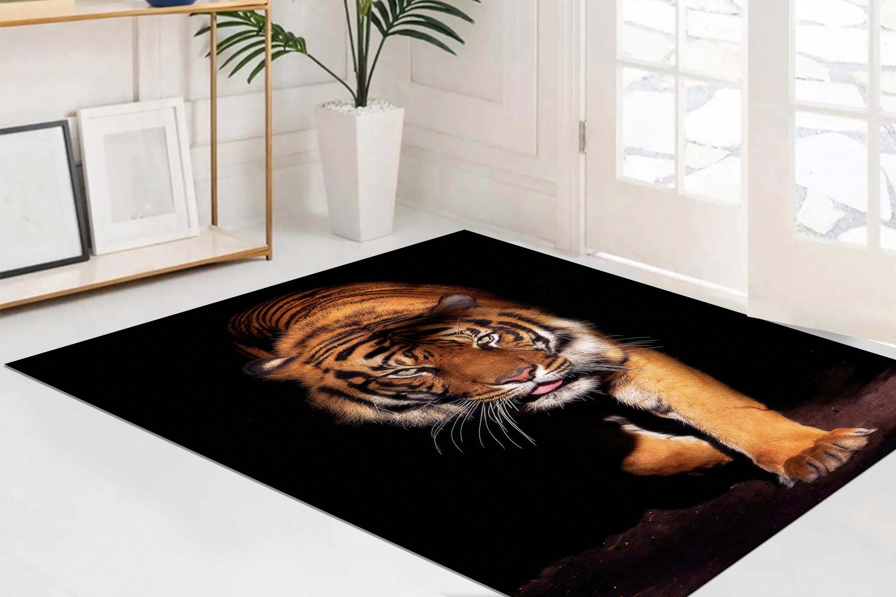 即日発送可　BRISTOL TIGER LARGE RUG MAT 7d66f692-fa57-41e1-a350-