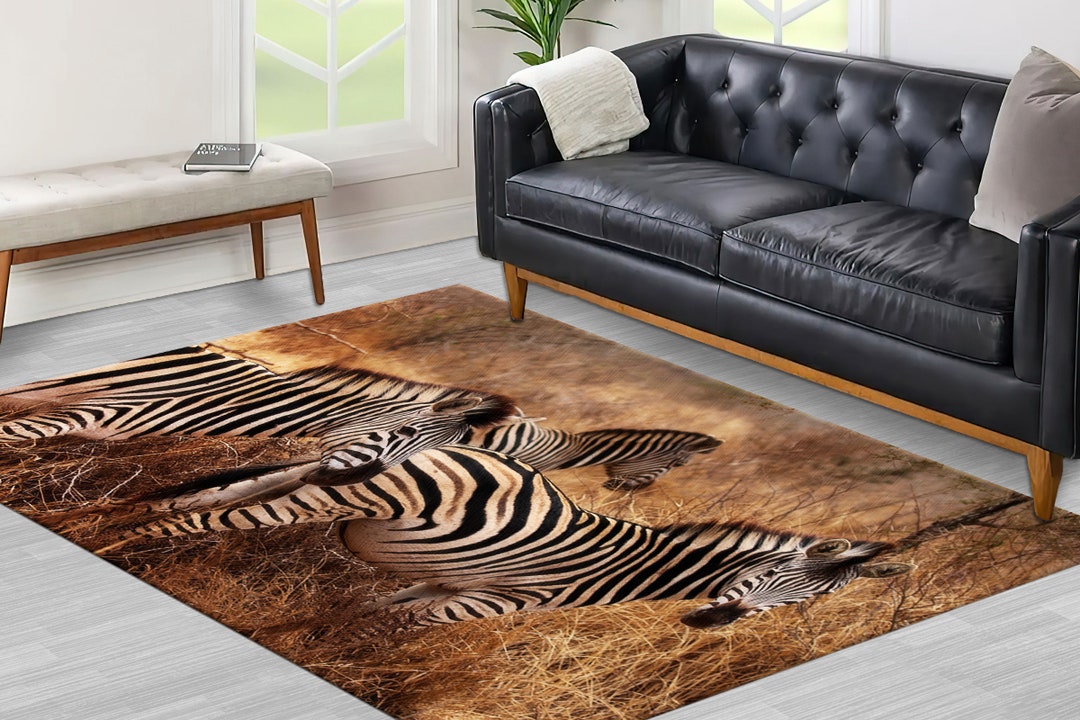 Three Zebra Rugs, Zebra Rug, Safari Animals Rug, Animal Rugs, Cool Rug ...