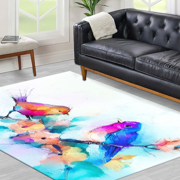 Bird Rug - Etsy
