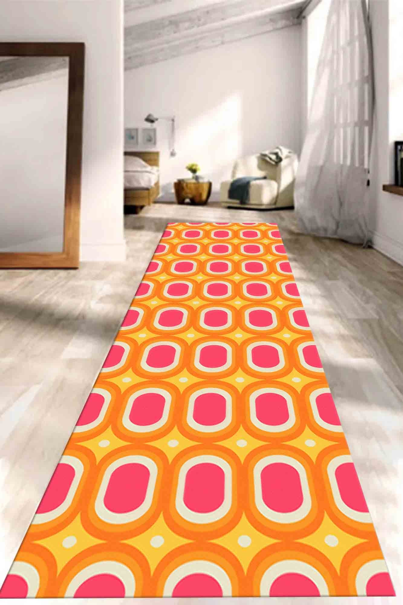 Retro Rug, 70s Rug, Psychedelic Rug, Modern Rugs, Nursery Rug, Wall ...