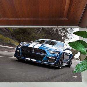 Ford Shelby Rugs, Ford Rugs, Ford Mustang Rug, Garage Rugs, Accent Rug, Home Decor Rug, Stair Rug, Gift For Him, Bedroom Rug, Saloon Rug,