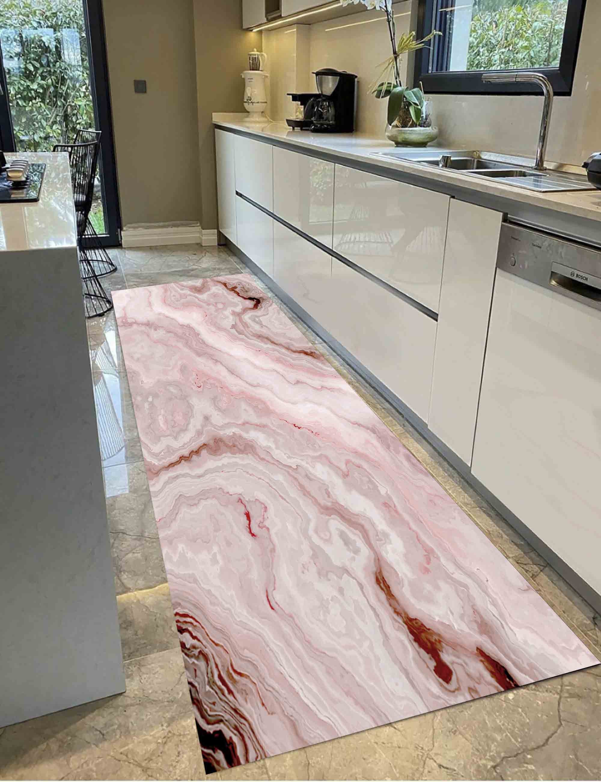 Pink Marble Rug, Modern Marble Rugs, Abstract Marble Rug, Alcohol Ink ...