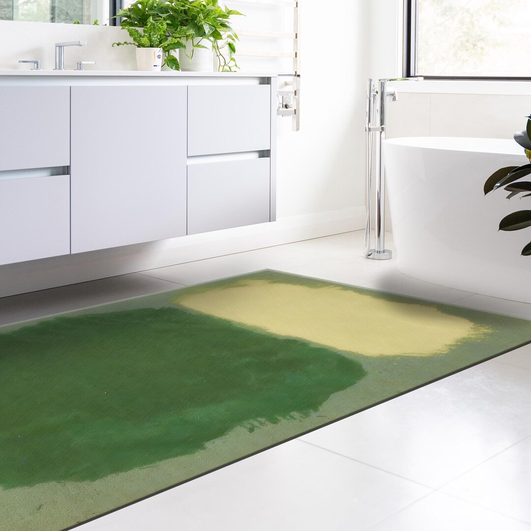 Mark Rothko Rugs Mark Rothko Rugs, Green Rug, Modern Rug, Modern Rugs, Thin Rug, Office ...