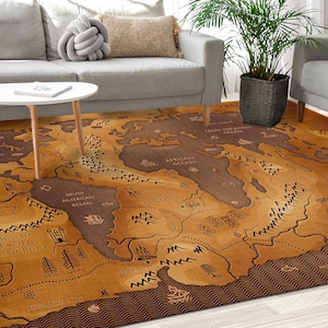 Tapis carte du vieux monde, tapis éducatifs, tapis carte ancienne, tapis carte, tapis cool, tapis pour chambre d'enfant, tapis de course, tapis populaire, tapis déco de salon, petit tapis,