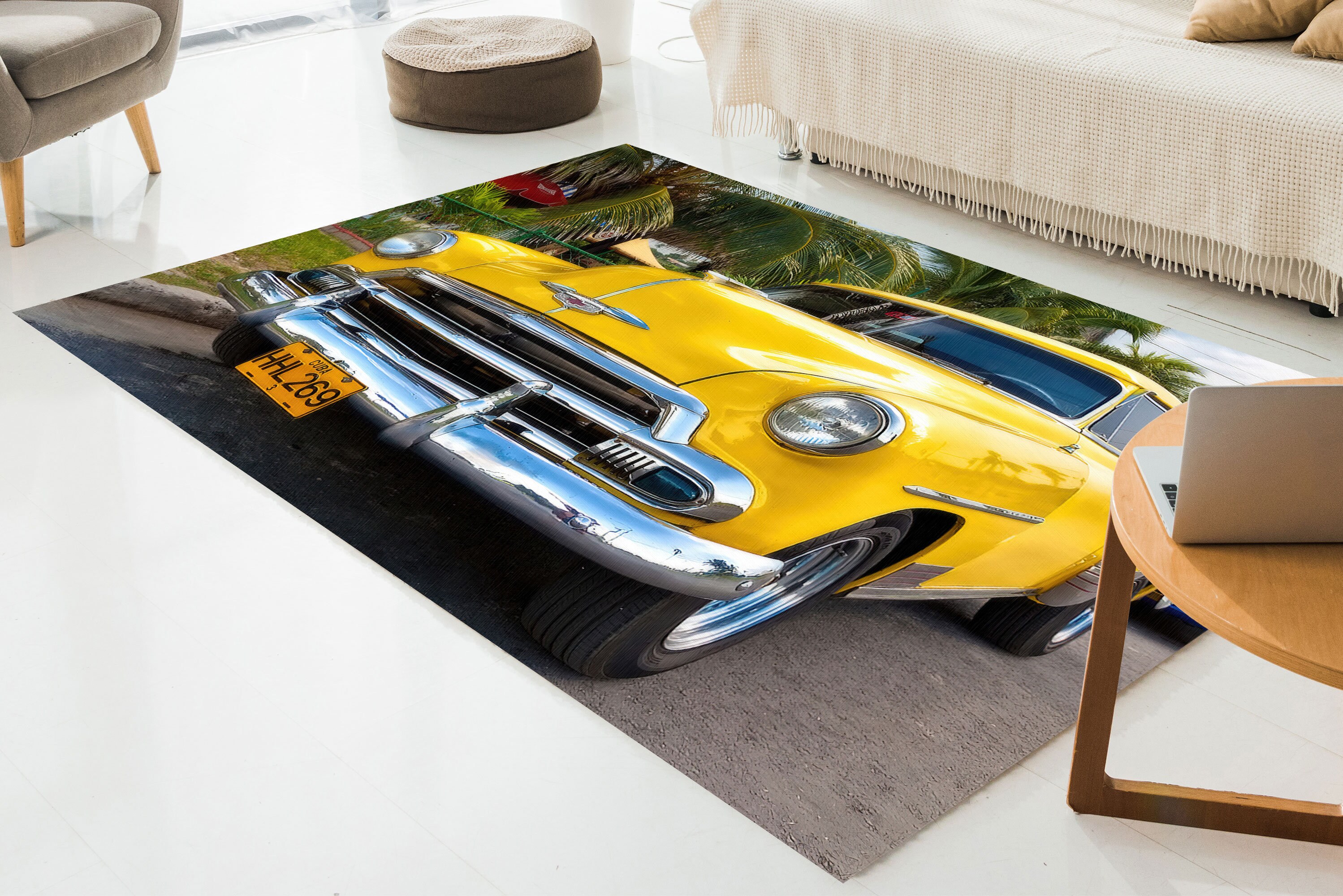 Vintage Car Rug Retro Car Rugs Old Car Rug Car Rug - Etsy