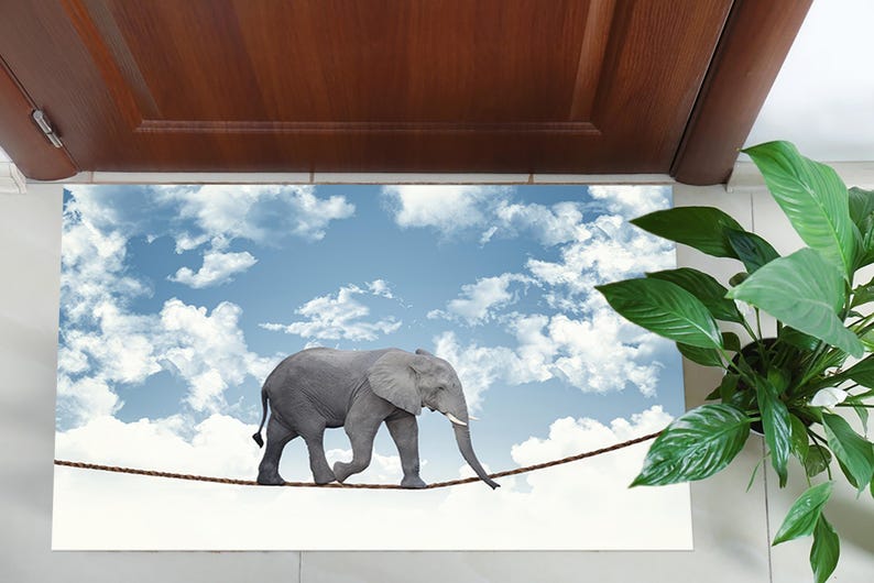 Elephant Rugs,Surreal Rugs,Animal Rugs,Home Decor Rug,Pattern Rug,Personalized Rug,Soft Rug,Salon Decor Rug,Printable Wall Art,Bridesmaid Gift,Kitchen Decor Art,Wall Decoration,Large Canvas,