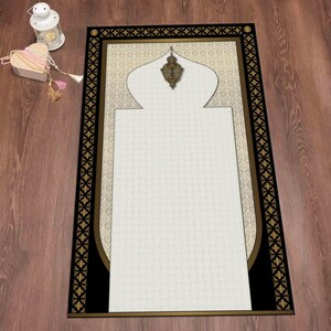 Gold Prayer Rug, Beige Prayer Rug, Prayer Rug, Luxury Prayer Rug ...