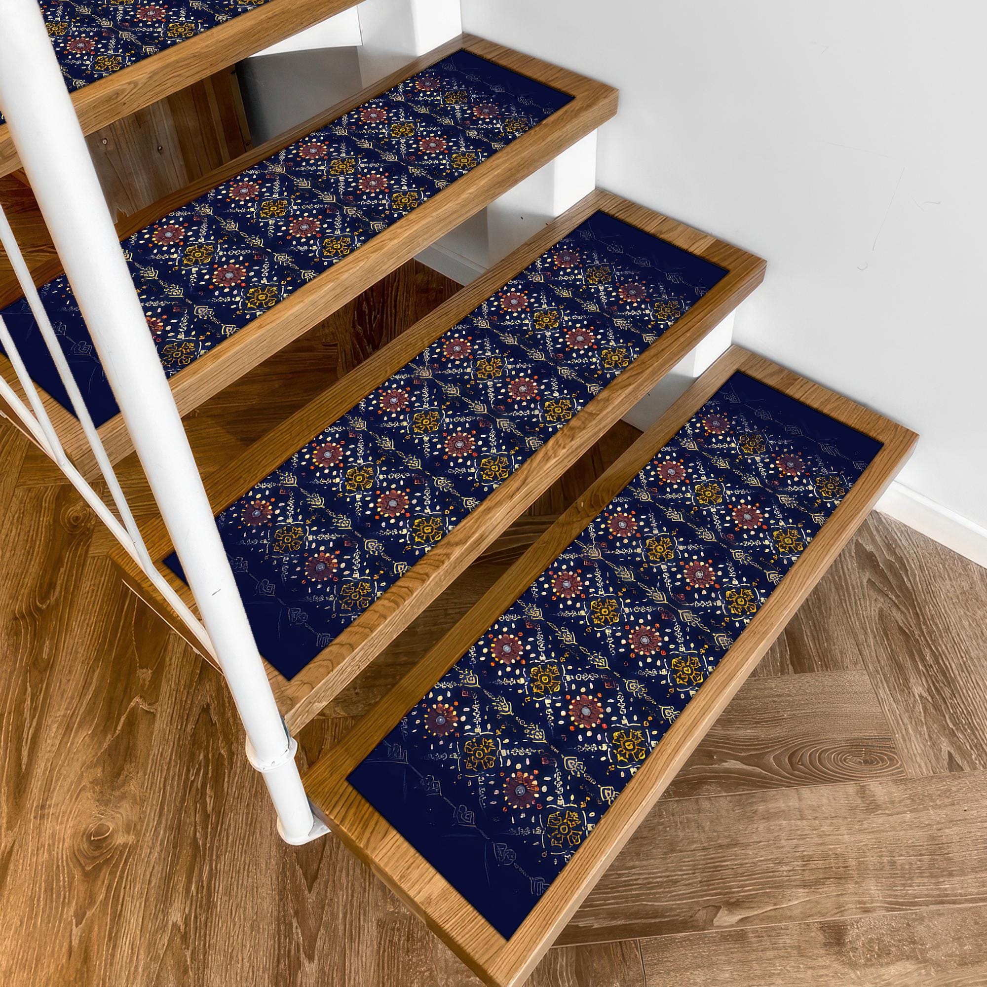 Tapis de Sol antidérapants pour escaliers,Tapis en Rouleau de Polyester,marches d'escalier de StyleModerne pour escaliers intérieurs et extérieurs, Appartements,Personnes âgées