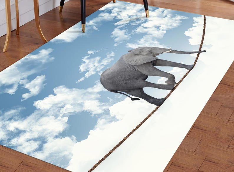 Elephant Rugs,Surreal Rugs,Animal Rugs,Home Decor Rug,Pattern Rug,Personalized Rug,Soft Rug,Salon Decor Rug,Gifts,Home Decor Canvas,Bedroom Decor Art,Printable Wall Art,Office Decor Art,