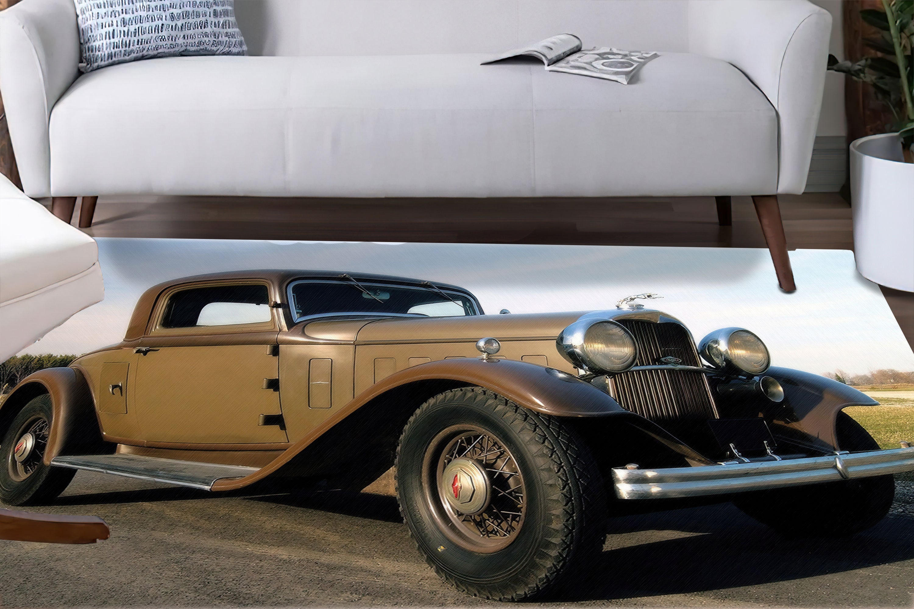 Car Rug Classic Vintage Car Rugs, Retro Car Rug, Classic Car Rugs, Car Rug, Gift for ...