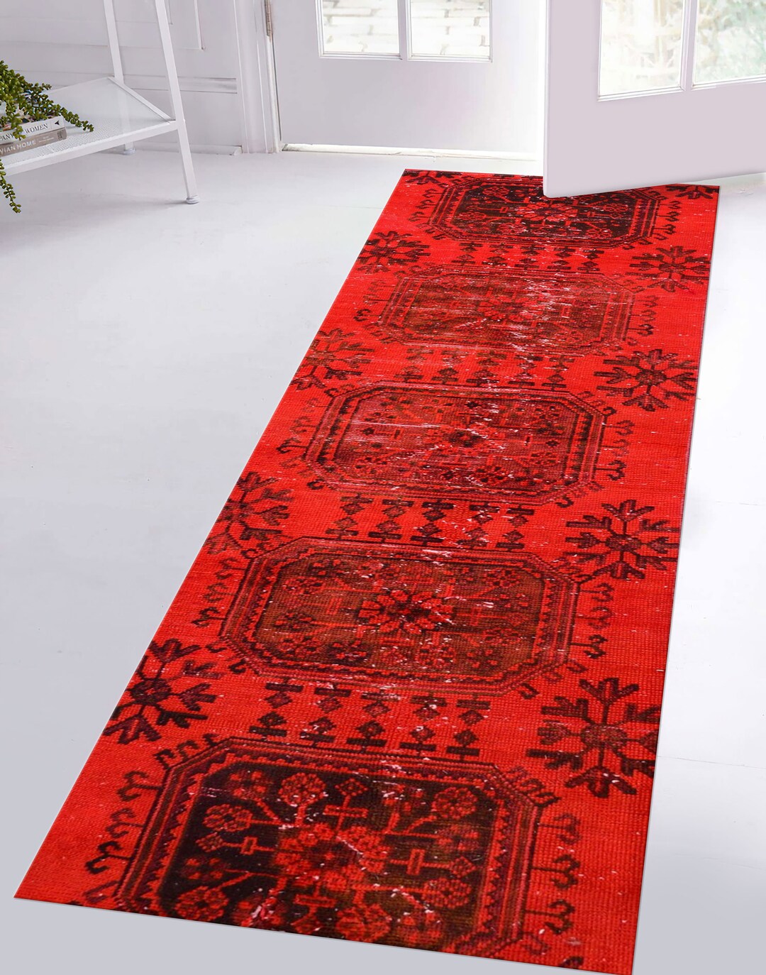 Vintage Style Rugs Turkish Rug Antislip Carpet Antique Etsy