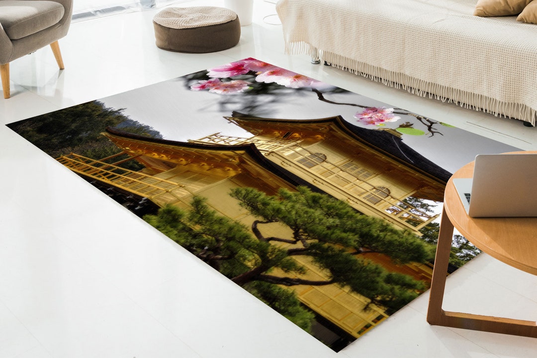 Japanese View Rugs, Japanese Rugs, Japan View Rug, Landscape Rugs ...
