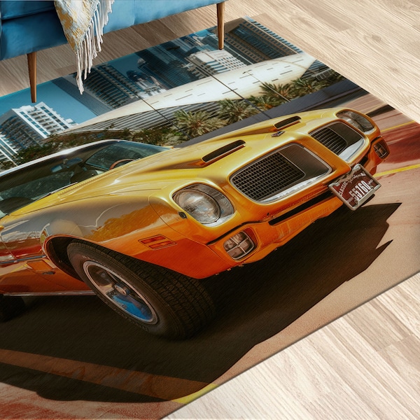 Colorful Car Rugs Antique Car Rugs - Etsy