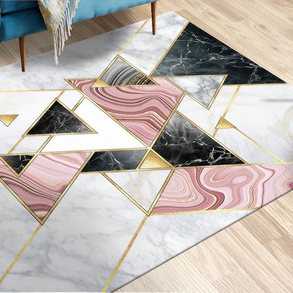 Triangle Bathroom Rug Etsy