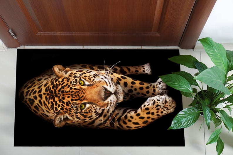 Anteater Rug Leopard Rug, Man Cave Rug, Wild Animal Rug, Animal Rugs, Decorative Rug ...