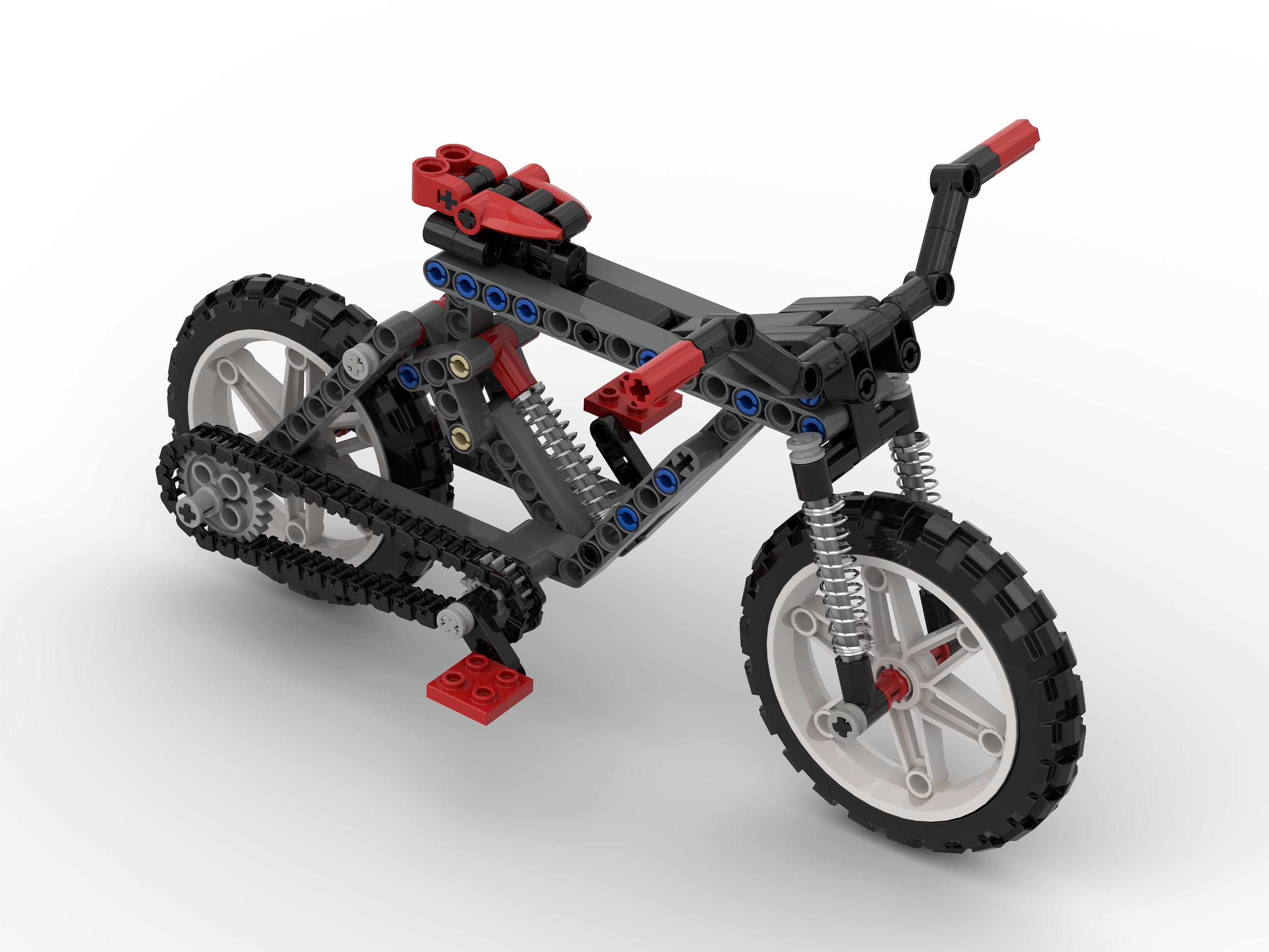 Lego Technic Mountain Bike - Lego MOC Building Instructions - Etsy Finland