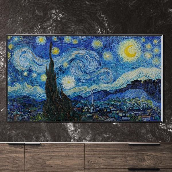 SAMSUNG Frame TV Van Gogh - 10 Paintings Bundle Masterpiece Collection - Digital Download, 4K UHD, Instant Art for Video Wallpaper Display