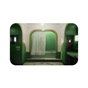Alfombrilla de baño de la habitación 237 de El Resplandor: Decoración de película de terror