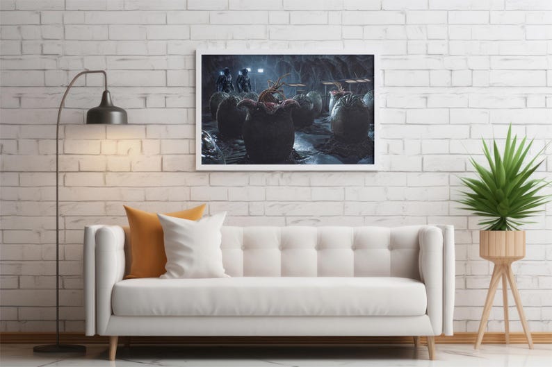 Alien Xenomorph Poster | Sci-fi Horror Wall Art | Ridley Scott Movie ...