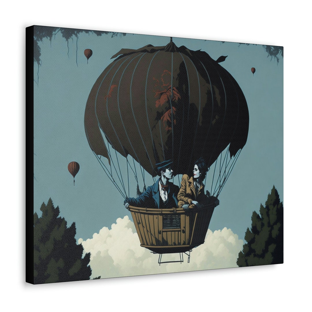 Canvas Wrap With Street Art Graffiti Stencils Political Etsy