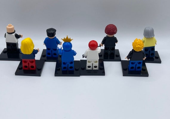 Rainbow Friends Minifigures Building Block Robloxs Assembled