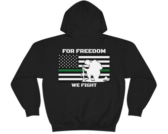 Thin Green Line Flag (Military)