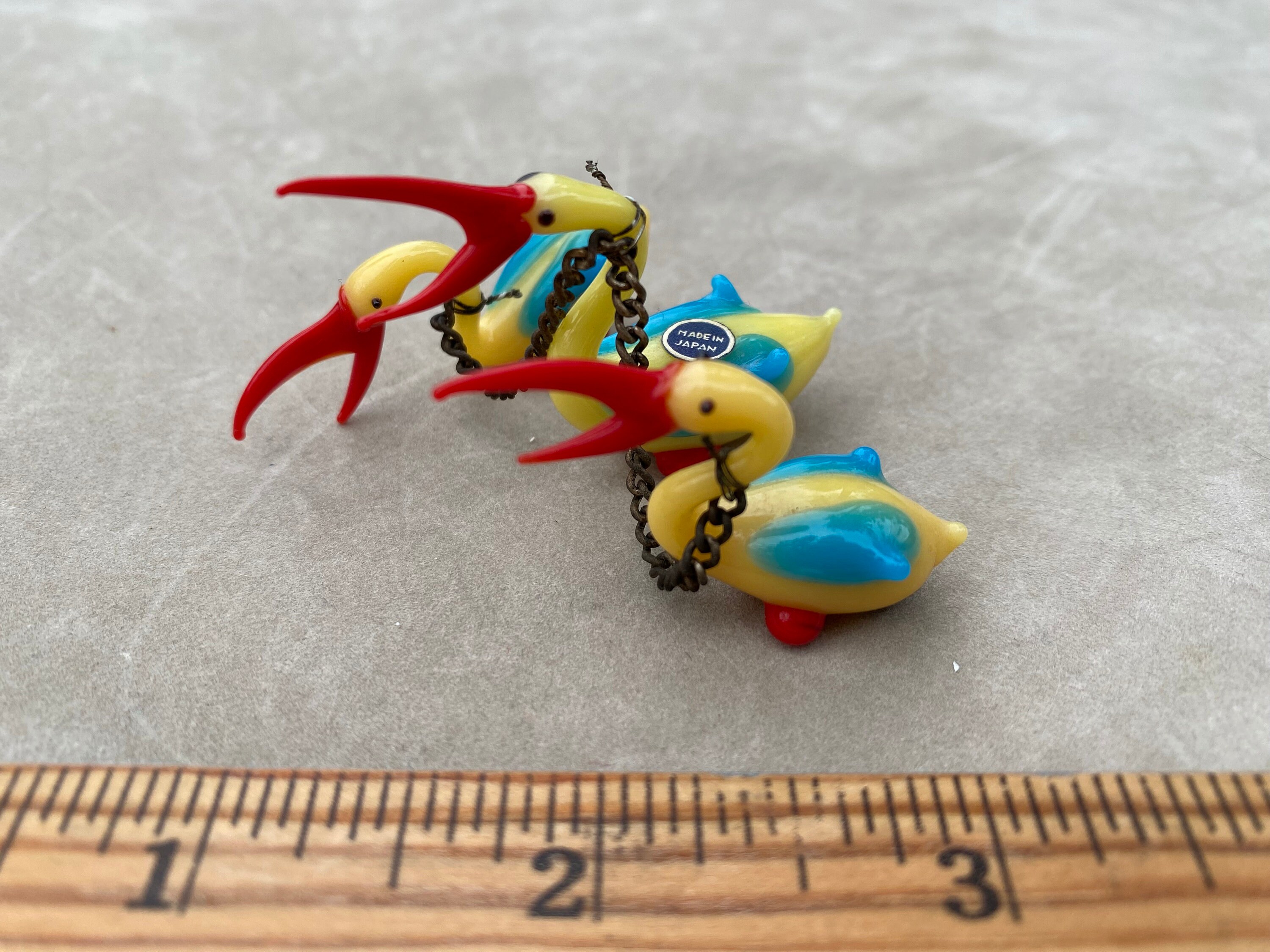 Japanese Miniature Glass Birds