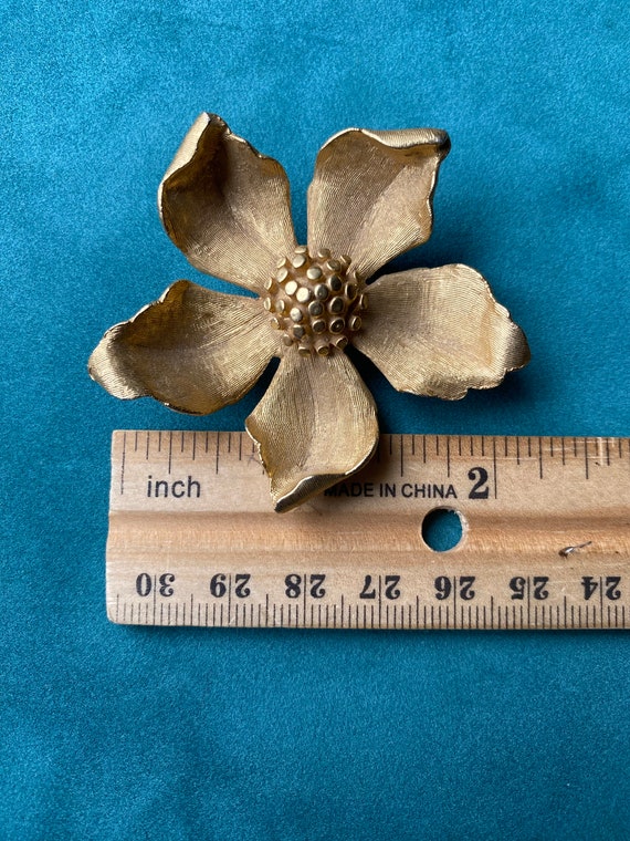 Trio of Floral Brooches - image 8