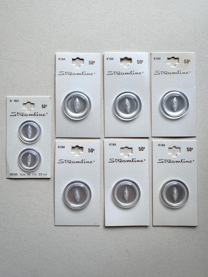 Streamline Pearlescent Buttons - Etsy