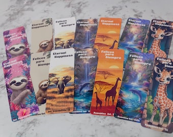 Eternal Happiness Bookmarks | International  Convention 2026 Laminated Bookmarks Spanish & English 5 -100 pack