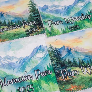 Pure Worship Special Convention Lens cloth| Special convention 2025 | 5.5 by 5.5 inch | JW Glass cleaning cloth bulk | customize location