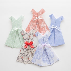 JW Origami Dress Bookmark, Gift for Sisters, International and Special Convention 2024 Gift, Pioneer School Gift
