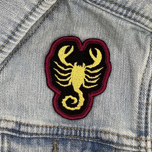 Embroidered Scorpion Patch